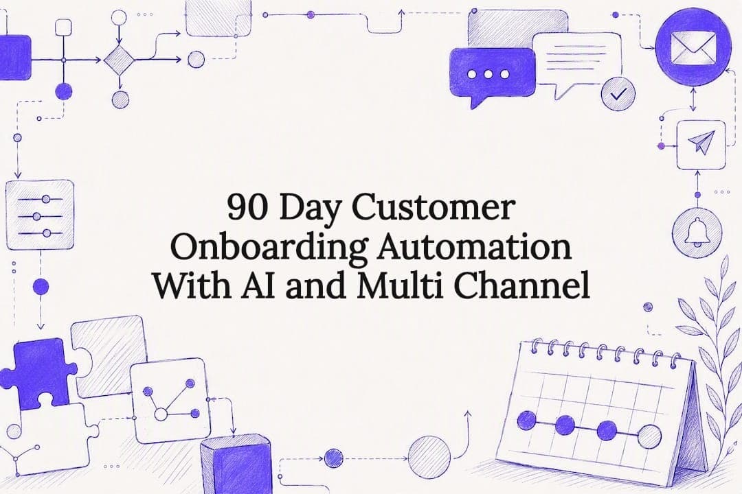 90 Day Customer Onboarding Automation With AI and Multi Channel